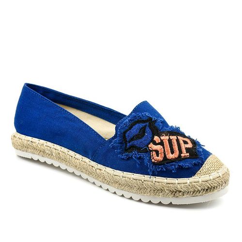 Granatowe espadryle L-1047 r.40 na Arena.pl