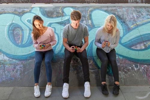 ORYGINALNE KOSTKI RUBIKA CUBE 3X3 RUBIK'S ORAZ SENSORY ZABAWKI LOGICZNE na Arena.pl