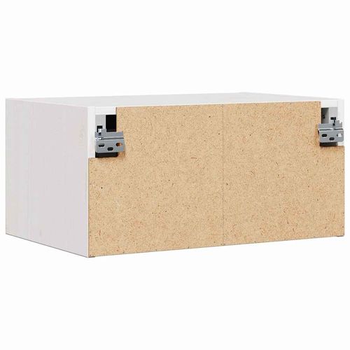 Stolik nocny 2 pcs Biały 50 x 32.5 x 24 cm Lite drewno sosnowe na Arena.pl