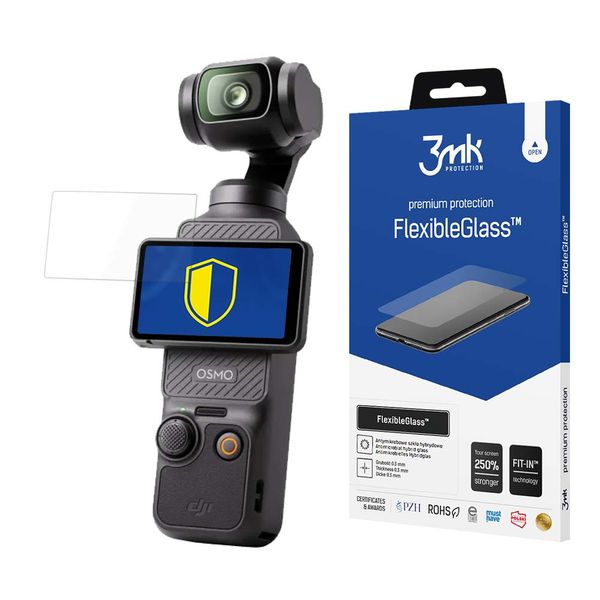 DJI Osmo Pocket 3 - 3mk FlexibleGlass zdjęcie 1