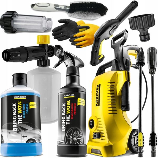 MYJKA CIŚNIENIOWA KARCHER K2 PREMIUM ZESTAW GIGANT zdjęcie 1