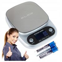 ELEKTRONICZNA WAGA KUCHENNA PRECYZYJNA 5KG/0.1G LCD BATERIE DOKŁADNA