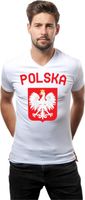 KOSZULKA kibica reprezentacji POLSKA z nadrukiem