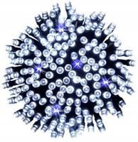 LAMPKI CHOINKOWE 500 LED BIAŁY ZIMNY STAŁE FLASH BIAŁY ZIMNY + FLASH HURT