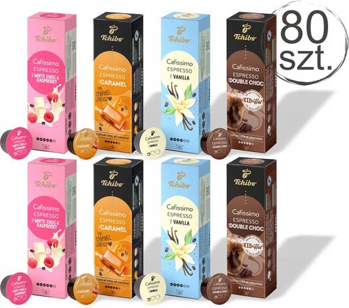 80 kapsułki do Cafissimo Zestaw MIX SMAKOWY na Arena.pl