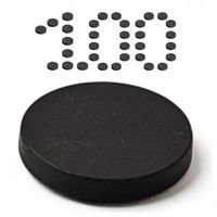 MAGNES FERRYTOWY Walcowy 15x4 mm OKRĄGŁY SILNY MOCNY KRĄŻEK 15/4