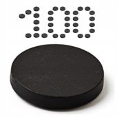 MAGNES FERRYTOWY Walcowy 15x4 mm OKRĄGŁY SILNY MOCNY KRĄŻEK 15/4