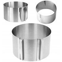 RANT DO TORTU 15 cm regulowany 17-30 cm ranty cukierniczy do tortow opaska