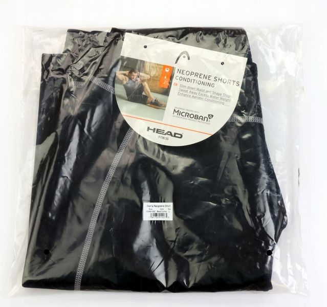 HEAD FITNESS Spodnie na siłownie szorty neopren Termiczne SIŁOWNIA Męskie L zdjęcie 5