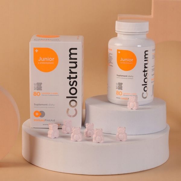 Colostrum JUNIOR cukierki 80 szt. zdjęcie 9