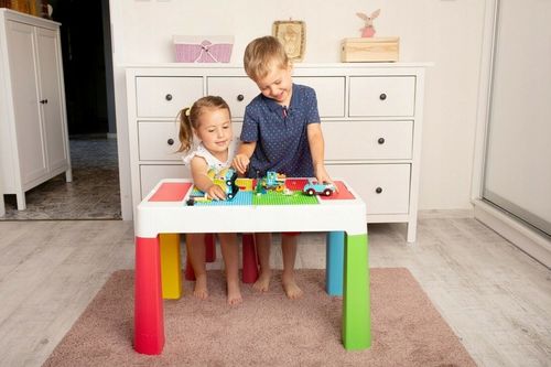 TEGA MEBLE DZIECIĘCE STOLIK 2 KRZESŁA MULTIFUN na Arena.pl