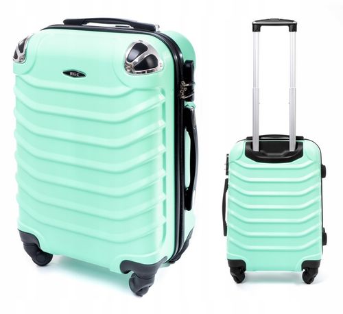 MAŁA KABINOWA WALIZKA L NA KÓŁKACH PODRÓŻNA TORBA ABS RGL na Arena.pl