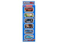 ZESTAW METALOWE POJAZDY 6SZT