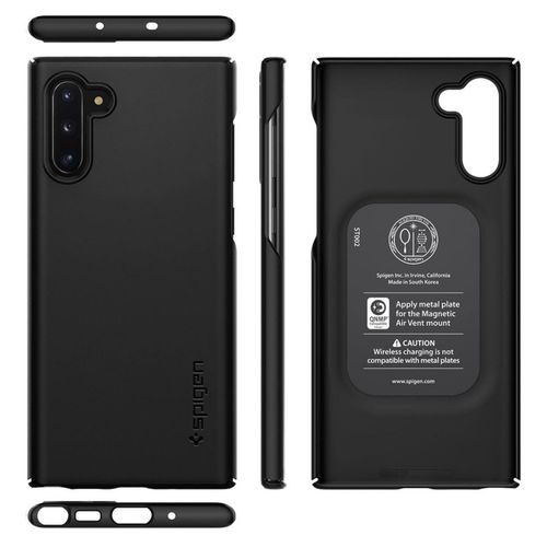 Etui Spigen Thin Fit Samsung Galaxy Note 10 Czarne na Arena.pl