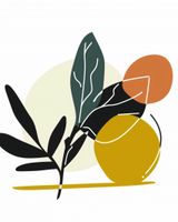 Plakat 40x50cm Elegancka Flora