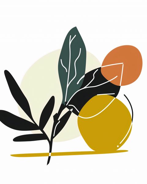 Plakat 40x50cm Elegancka Flora zdjęcie 1