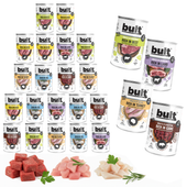 KARMA DLA PSA – MOKRA KARMA MIX SMAKÓW 24x400g PUSZKA PREMIUM | BULT