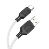 Kabel USB A do USB C Hoco 3A 1 m X90 biały