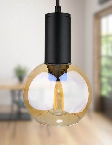 Lampa wisząca 2xE27 JANTAR BLACK na Arena.pl