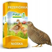 Karma granulat dla przepiórek PIAST PRZEPIOÓRKA NIEŚNA opakowanie 25kg