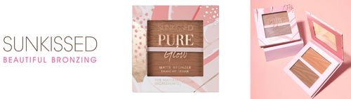 Sunkissed Pure Glow Matowy Bronzer do twarzy 2 x 6,5 g na Arena.pl