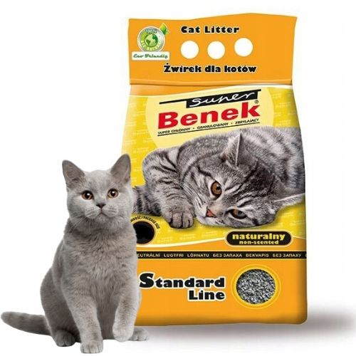 SUPER BENEK Żwirek Naturalny 25L zdjęcie 11
