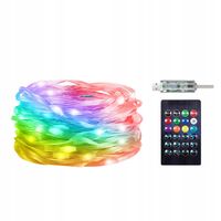 Girlanda LED Zewnętrzna IP44 oświetlenie ogrodowe z pilotem Bluetooth W-Fi