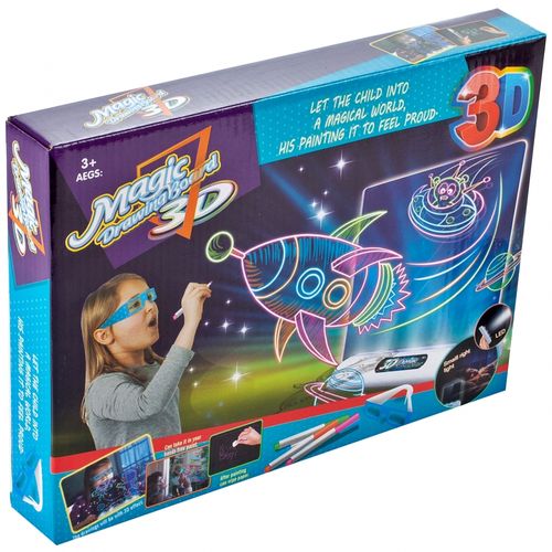 Magiczna Tablica Do Rysowania 3D XXL Kosmos na Arena.pl