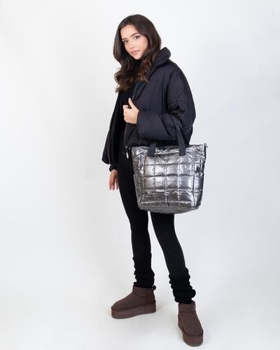 Alessio TOREBKA Damska PIKOWANA TORBA KLASYCZNA Shopper QUILTED na Arena.pl