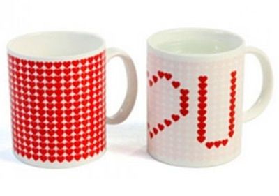 Magiczny Kubek - Serduszka z Napisem "I LOVE U" na Arena.pl