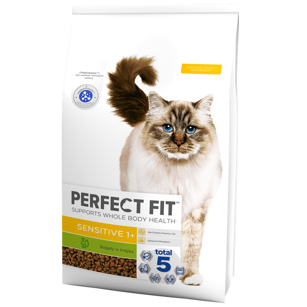PERFECT FIT Sensitive 1+ Z Indykiem 7kg zdjęcie 1