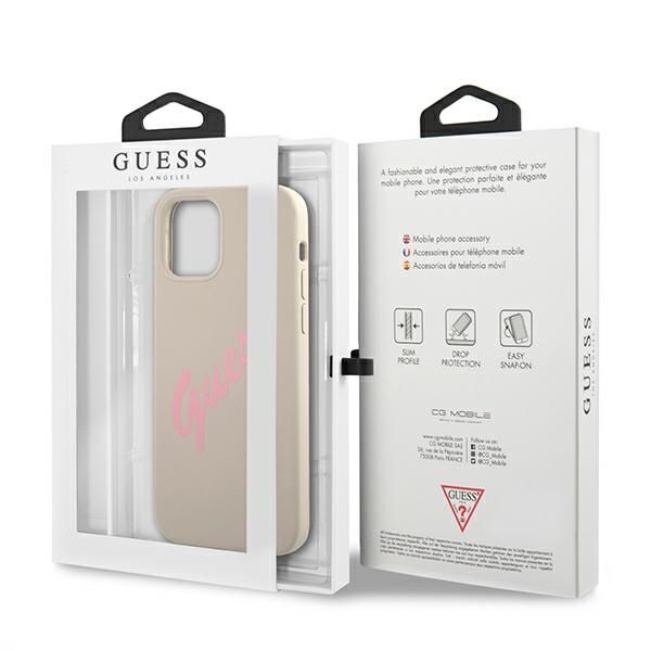 Etui Guess do iPhone 12 mini, Różowy zdjęcie 8