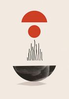 Plakat 29,7x42cm Półokrągła Forma