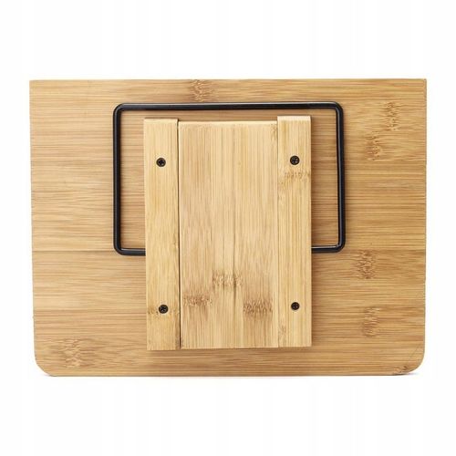 PODSTAWKA POD KSIĄŻKĘ STOJAK PODPÓRKA NA TABLET DO CZYTANIA BAMBUS na Arena.pl