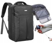 PLECAK DO SAMOLOTU RYANAIR 40x20x25 WIZZAIR BAGAŻ PODRĘCZNY LEKKI