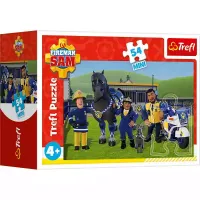 Puzzle 54El Mini Strażak Sam W Gotowości. 54205 Trefl