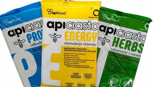 APICIASTO 10x1kg POKARM dla pszczół ENERGETYZUJĄCY APICIASTO energy na Arena.pl
