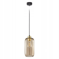Lampa wisząca MARCO GREEN szklany podłużny klosz gwint E27 3314 TK Lighting