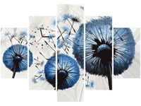 105CM 150CM ZEGAR 5 ELEM DMUCHAWCE NIEBIESKIM KOLORZE DRUK OBRAZ