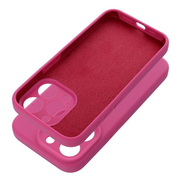 Futerał SILICONE 2mm do IPHONE 16 Plus róż zdjęcie 1