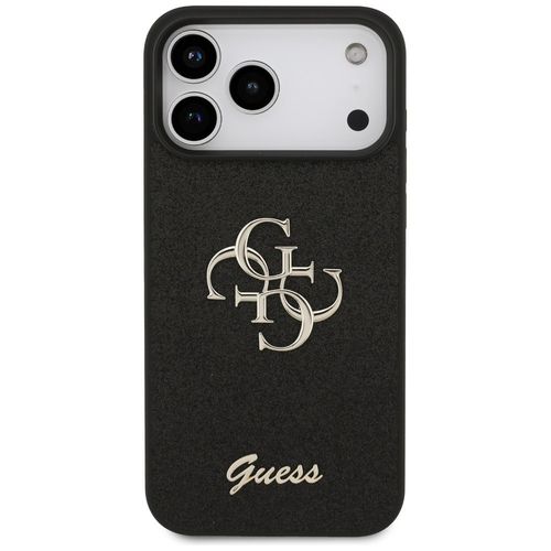Etui Guess Fixed Glitter Big 4G do iPhone 17 Pro Max czarny na Arena.pl