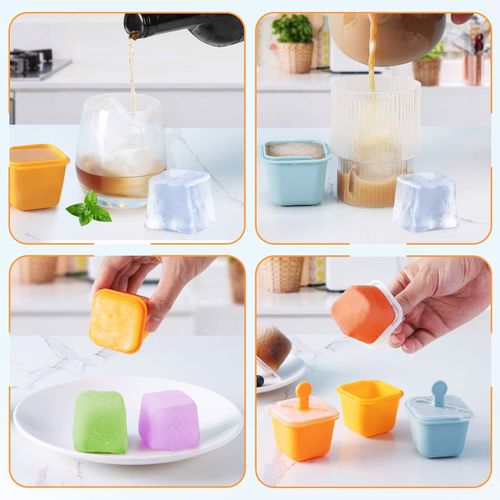 Foremki do lodów na patyku kostek lodu 6szt na Arena.pl