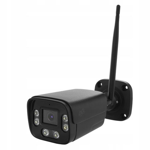 BEZPRZEWODOWA KAMERA ZEWNĘTRZNA WIFI IP 4Mpx CZARNA TUBA APLIKACJA TUYA DVS na Arena.pl
