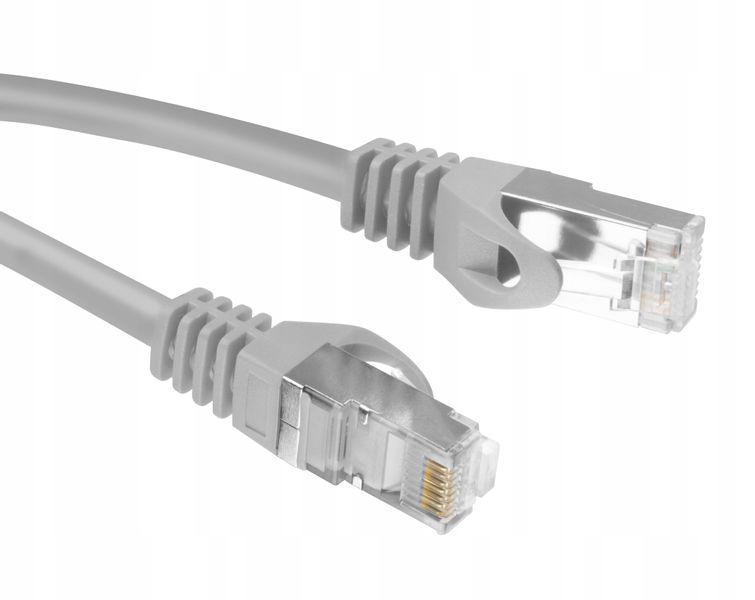 Kabel sieciowy LAN do internetu RJ45 FTP 3m GOLD zdjęcie 1