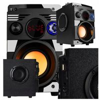 GŁOŚNIK PRZENOŚNY RADIO BUDOWLANE TUBA WIEŻA BLUETOOTH CHARGE 1300W