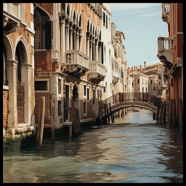 Plakat 90x90cm Wenecjańska Uroda zdjęcie 2