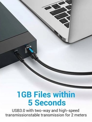 Vention Kabel USB 3.0 A-B AM-BM Super Speed 5 Gb/s HDD Hub 3m na Arena.pl