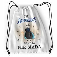 Plecak Dla Scenografa Sportowy Szkolny Worek Torba Z Nadrukiem Ze Zdjęciem