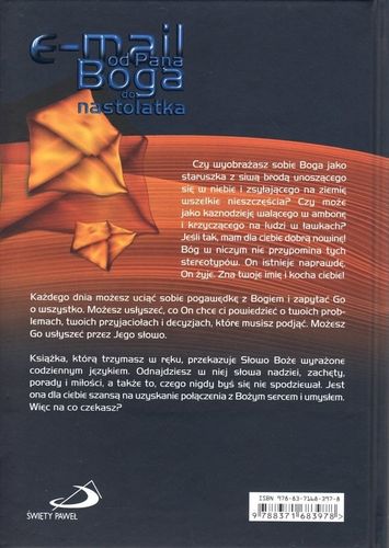 E-mail od Pana Boga do nastolatka - Claire Cloninger, Curt Cloninger - oprawa miękka na Arena.pl