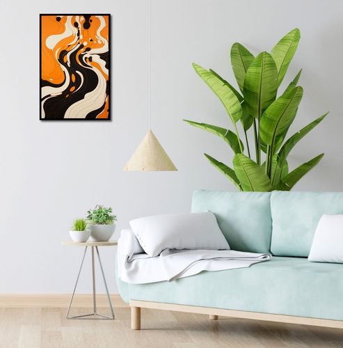 Plakat 40x60cm Tańczący Atrament na Arena.pl